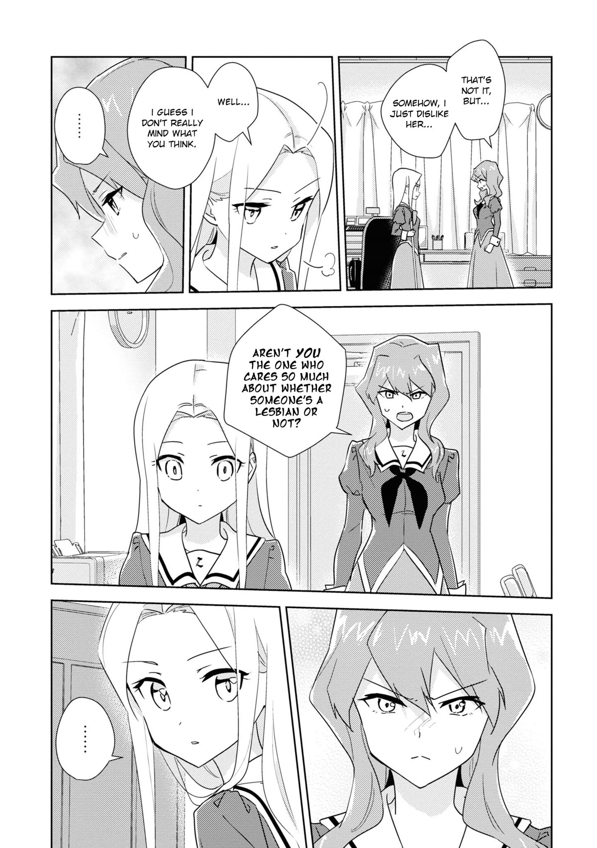 Watashi no Yuri wa Oshigoto desu! chapter 48 page 19