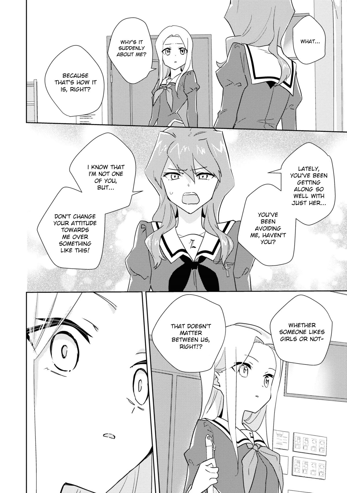 Watashi no Yuri wa Oshigoto desu! chapter 48 page 20