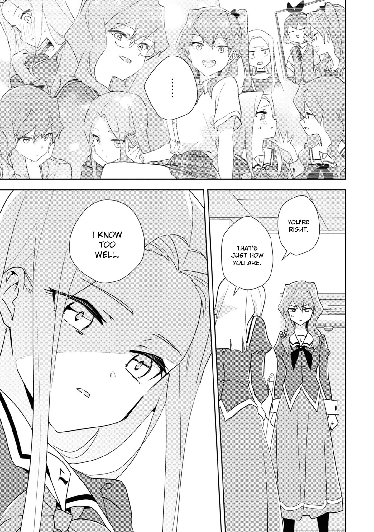 Watashi no Yuri wa Oshigoto desu! chapter 48 page 21