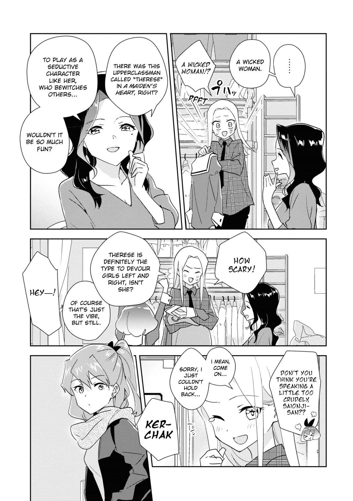 Watashi no Yuri wa Oshigoto desu! chapter 48 page 9
