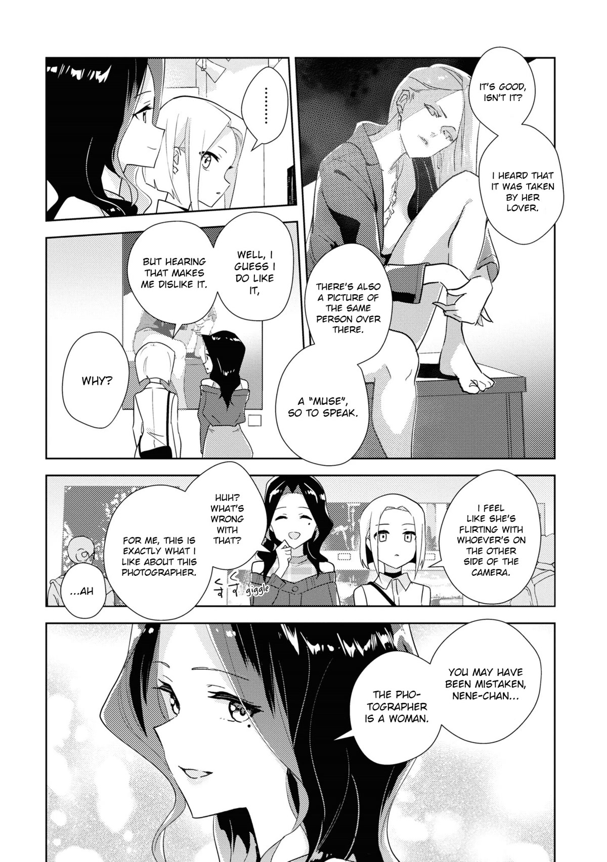 Watashi no Yuri wa Oshigoto desu! chapter 49 page 10