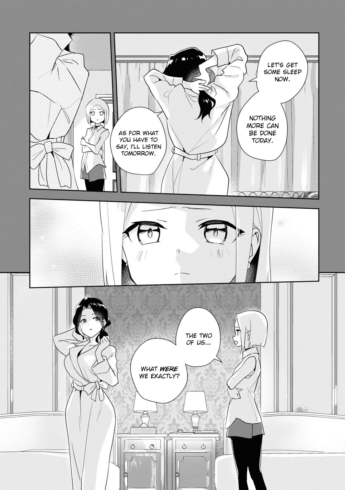 Watashi no Yuri wa Oshigoto desu! chapter 49 page 21