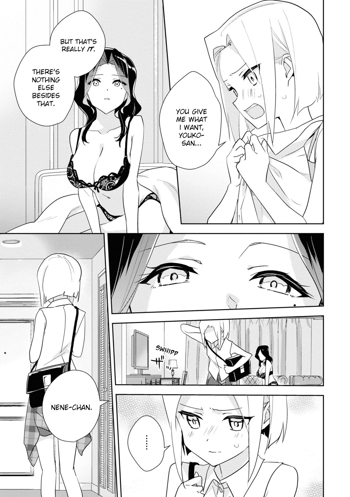 Watashi no Yuri wa Oshigoto desu! chapter 49 page 33