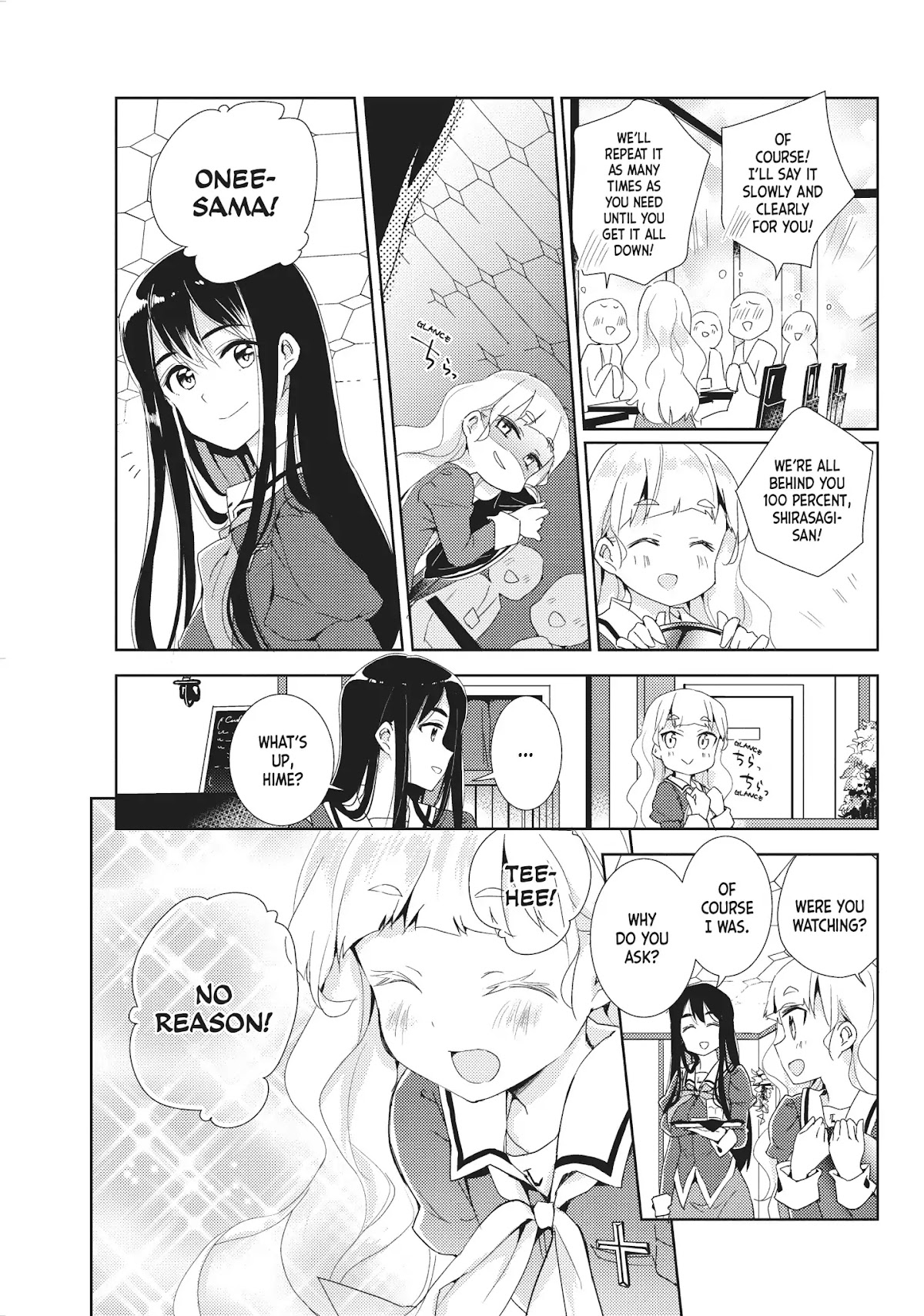 Watashi no Yuri wa Oshigoto desu! chapter 5 page 8