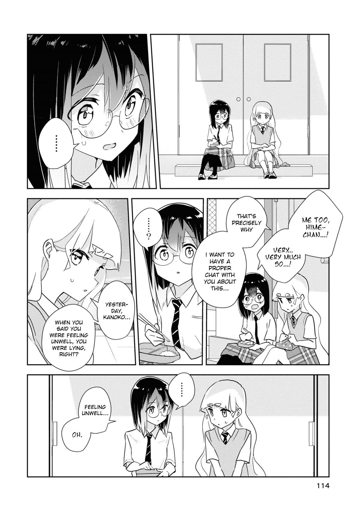 Watashi no Yuri wa Oshigoto desu! chapter 50 page 20