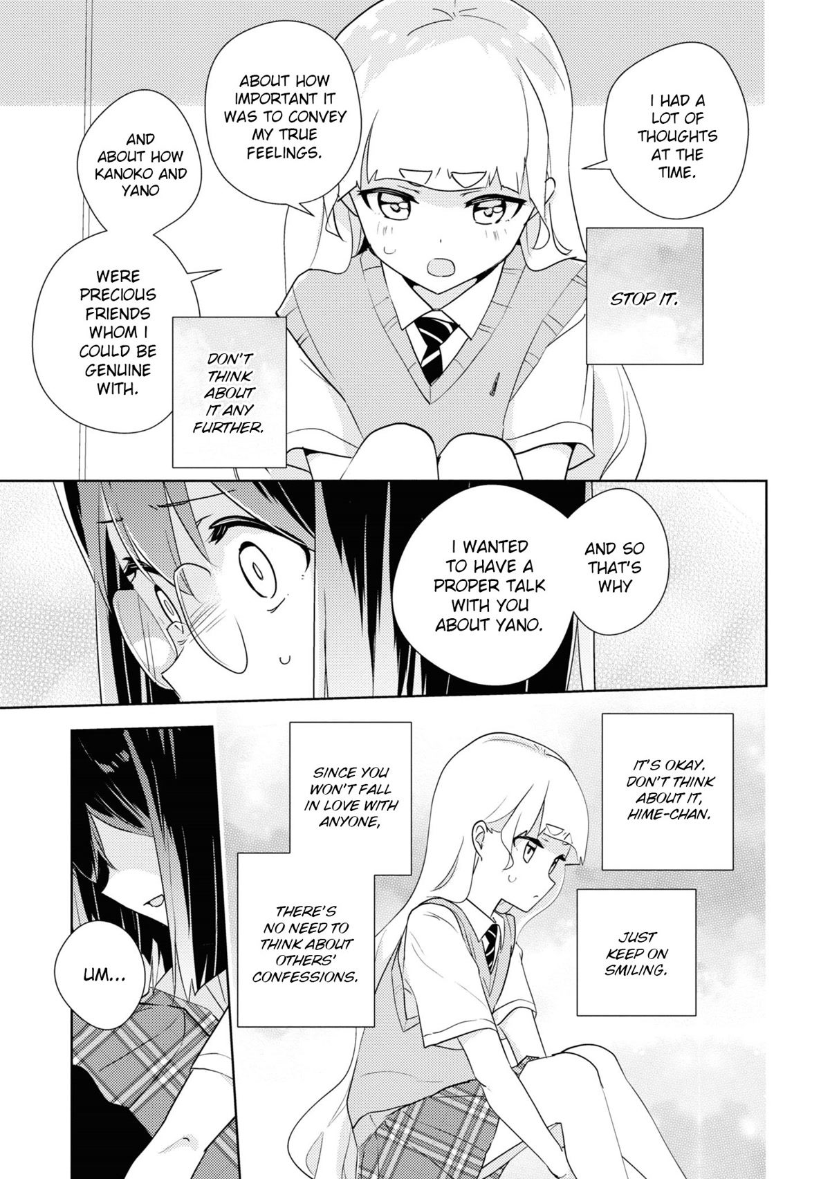 Watashi no Yuri wa Oshigoto desu! chapter 50 page 23