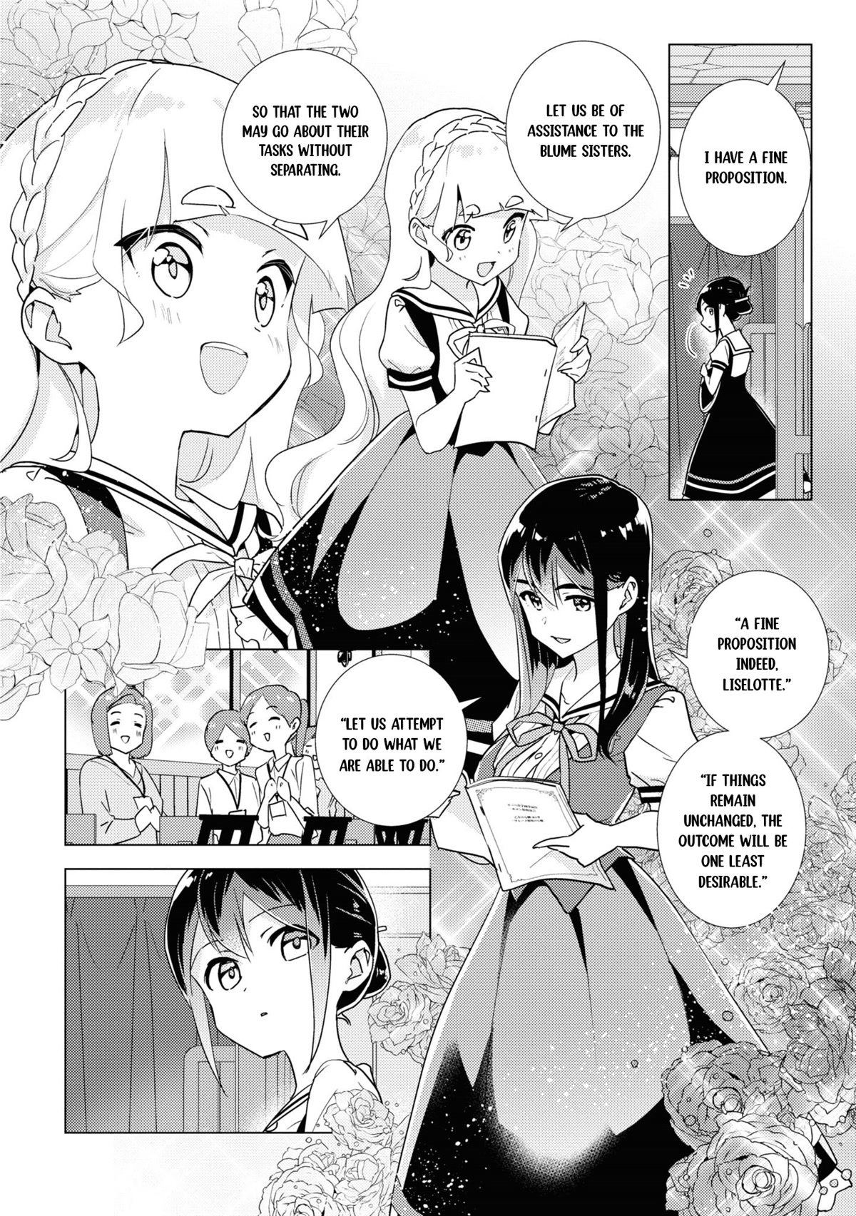 Watashi no Yuri wa Oshigoto desu! chapter 50 page 4