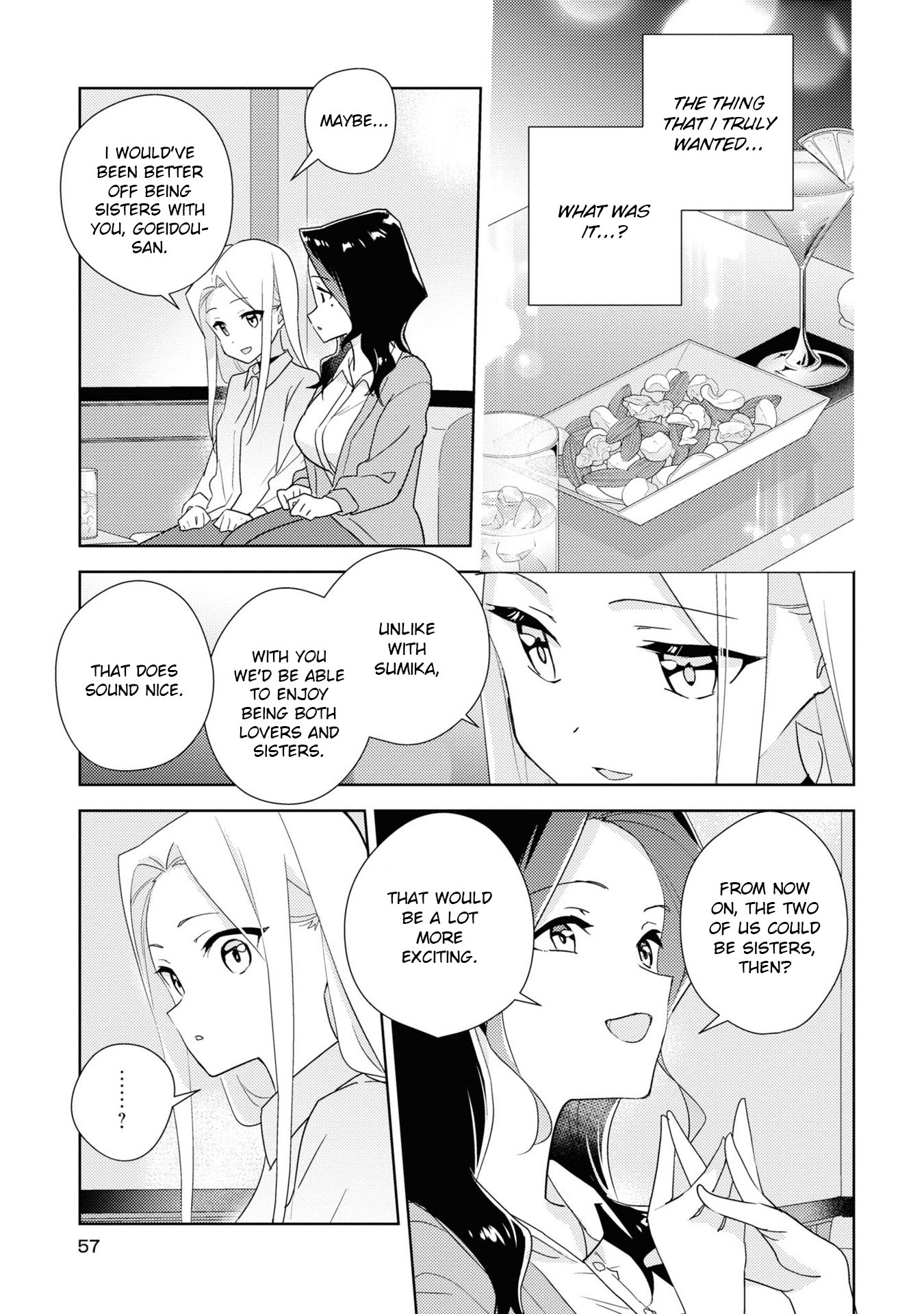 Watashi no Yuri wa Oshigoto desu! chapter 53 page 25