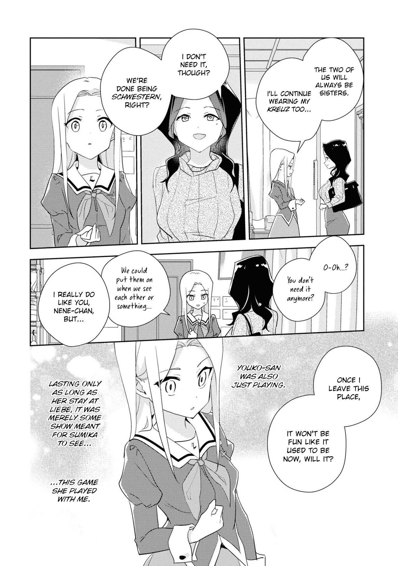 Watashi no Yuri wa Oshigoto desu! chapter 53 page 34