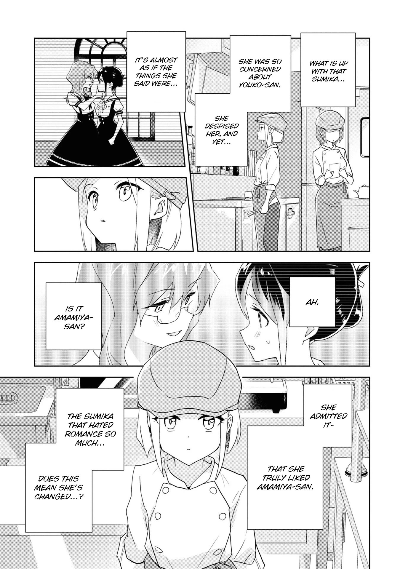 Watashi no Yuri wa Oshigoto desu! chapter 53 page 5