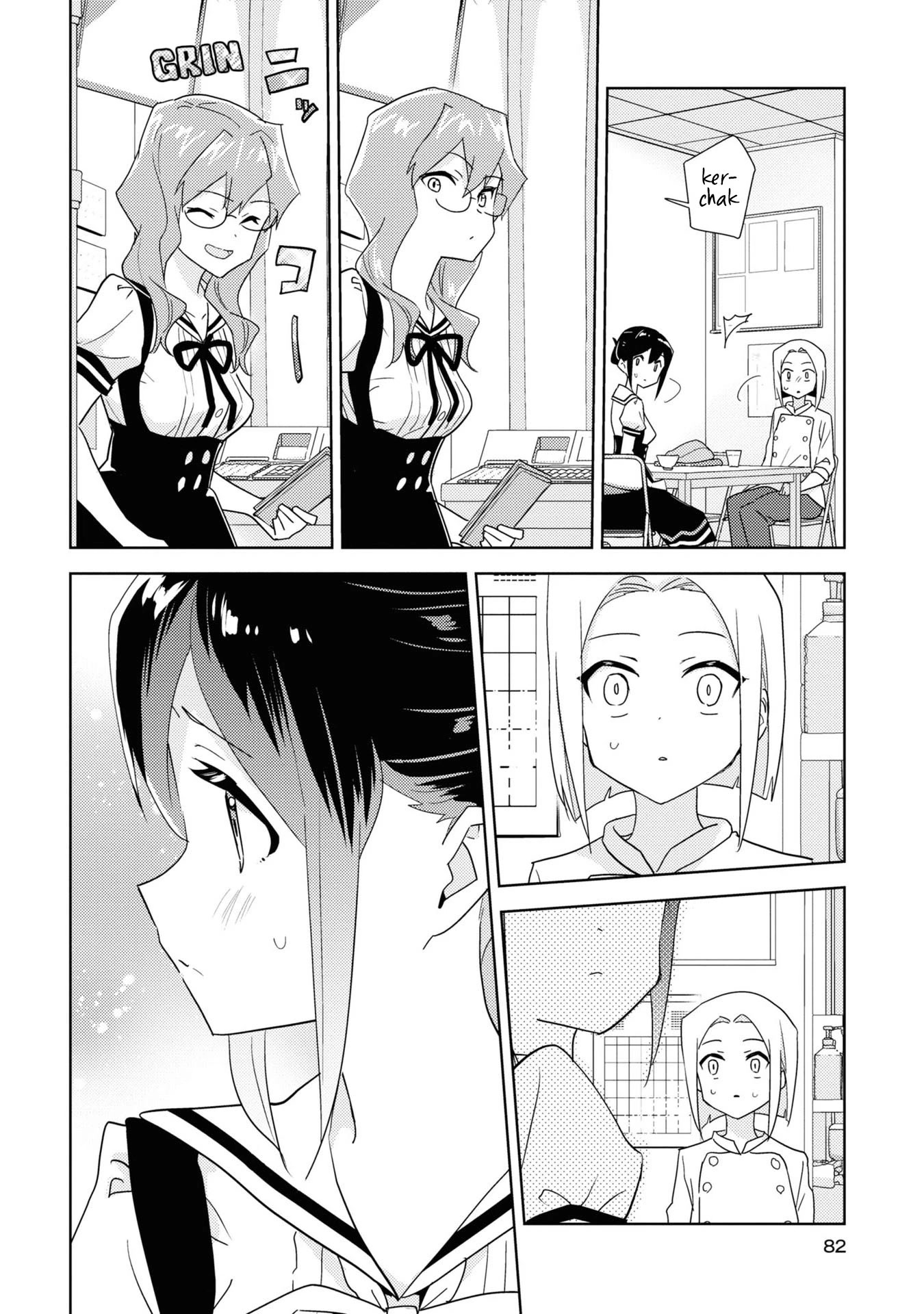 Watashi no Yuri wa Oshigoto desu! chapter 54 page 14