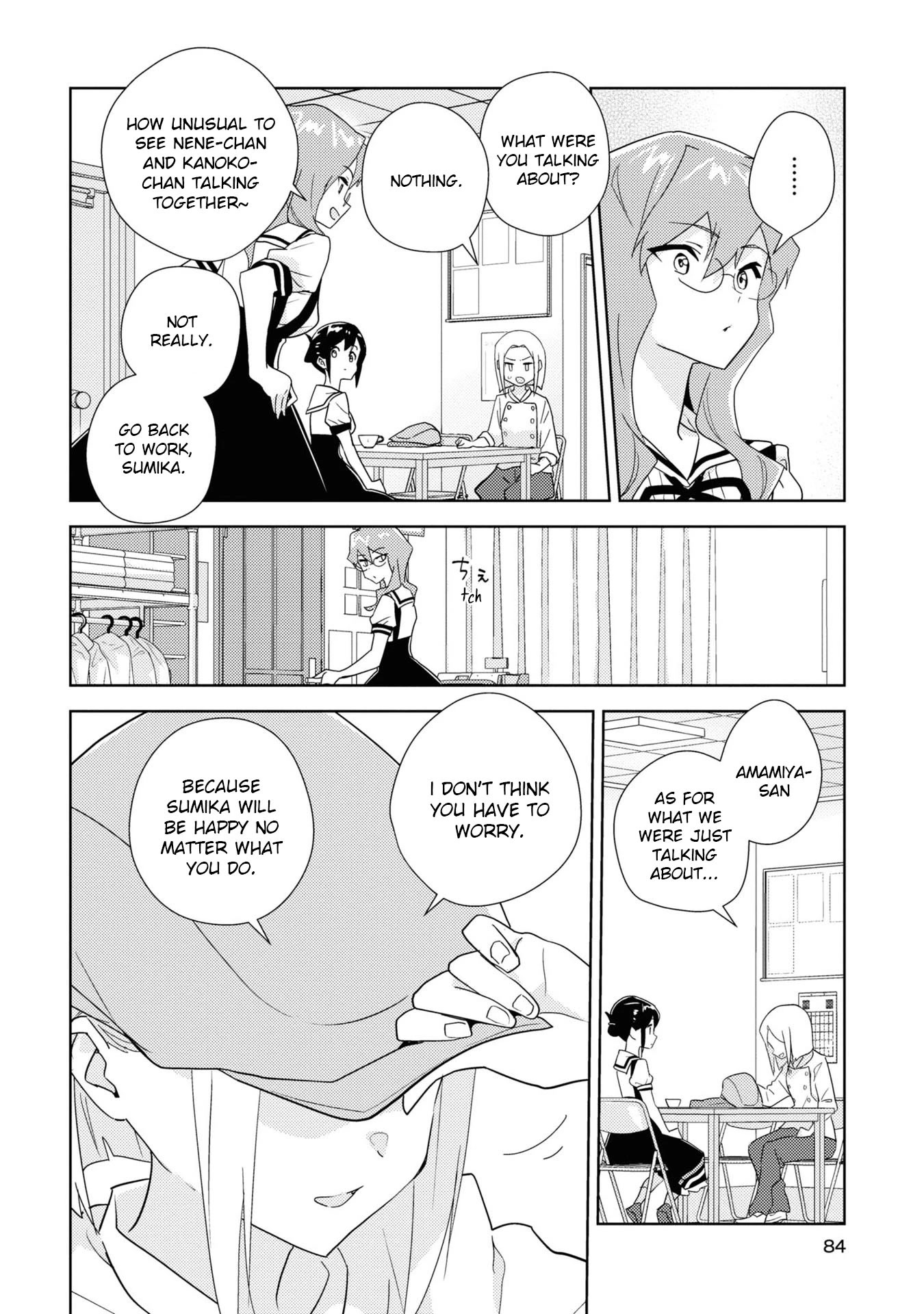 Watashi no Yuri wa Oshigoto desu! chapter 54 page 16