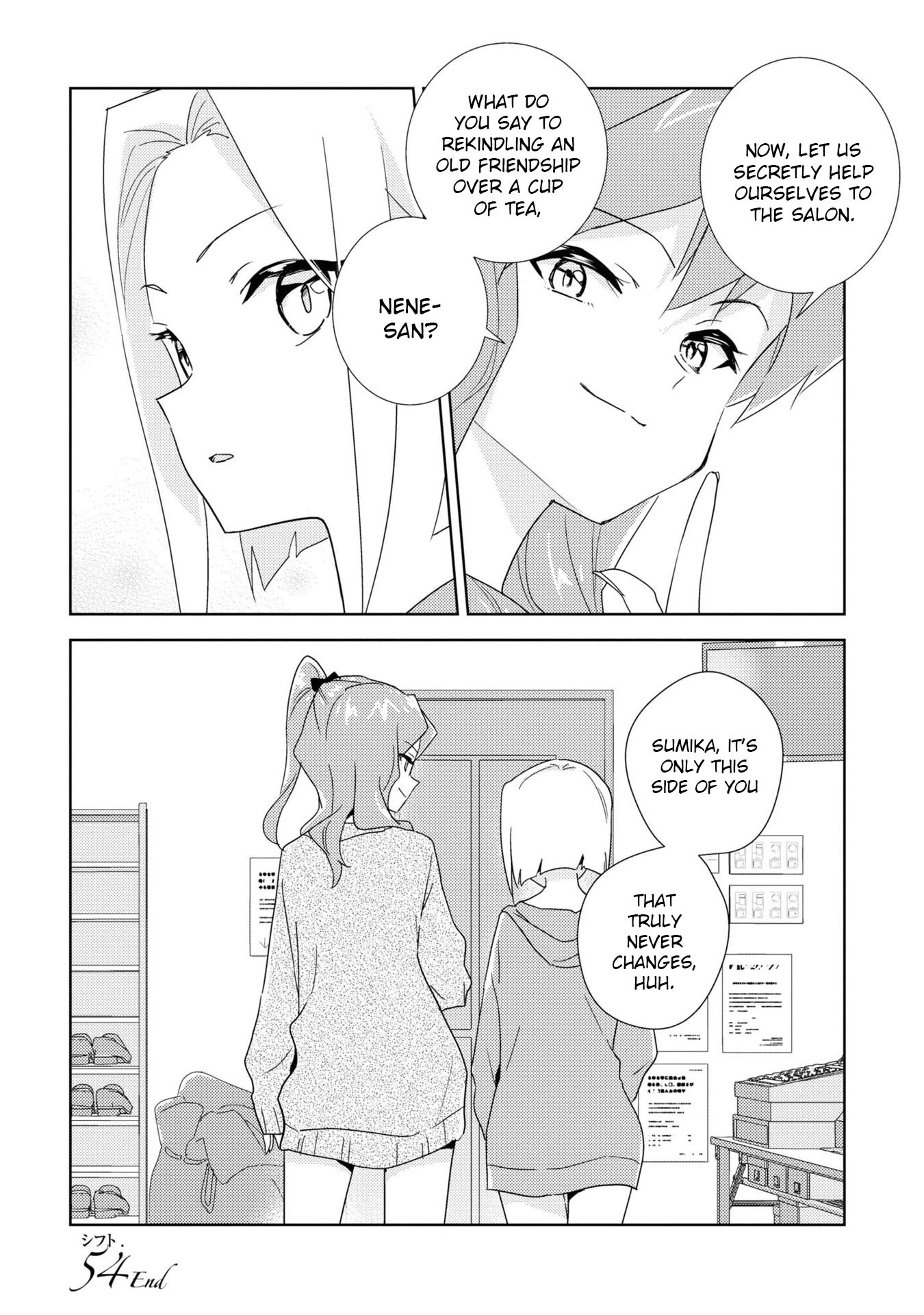 Watashi no Yuri wa Oshigoto desu! chapter 54 page 22