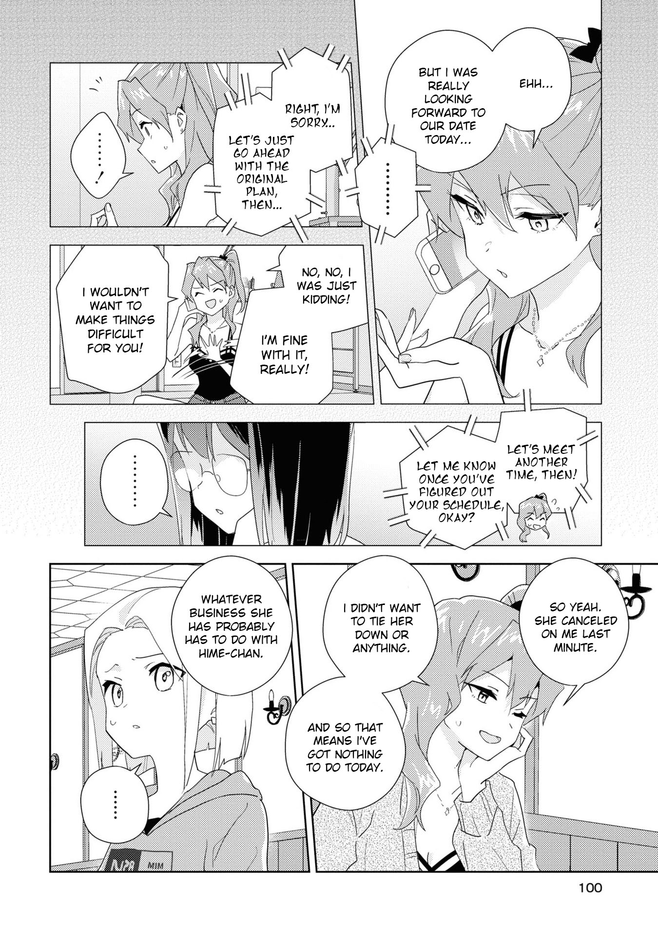 Watashi no Yuri wa Oshigoto desu! chapter 55 page 10