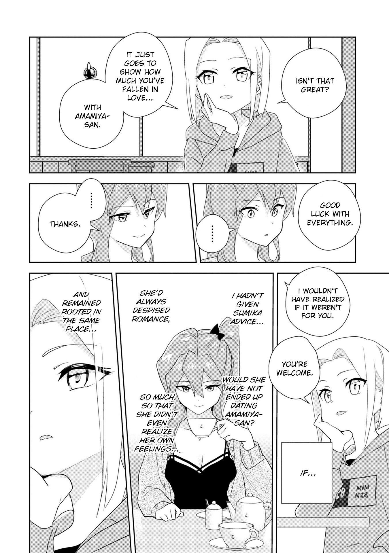 Watashi no Yuri wa Oshigoto desu! chapter 55 page 14