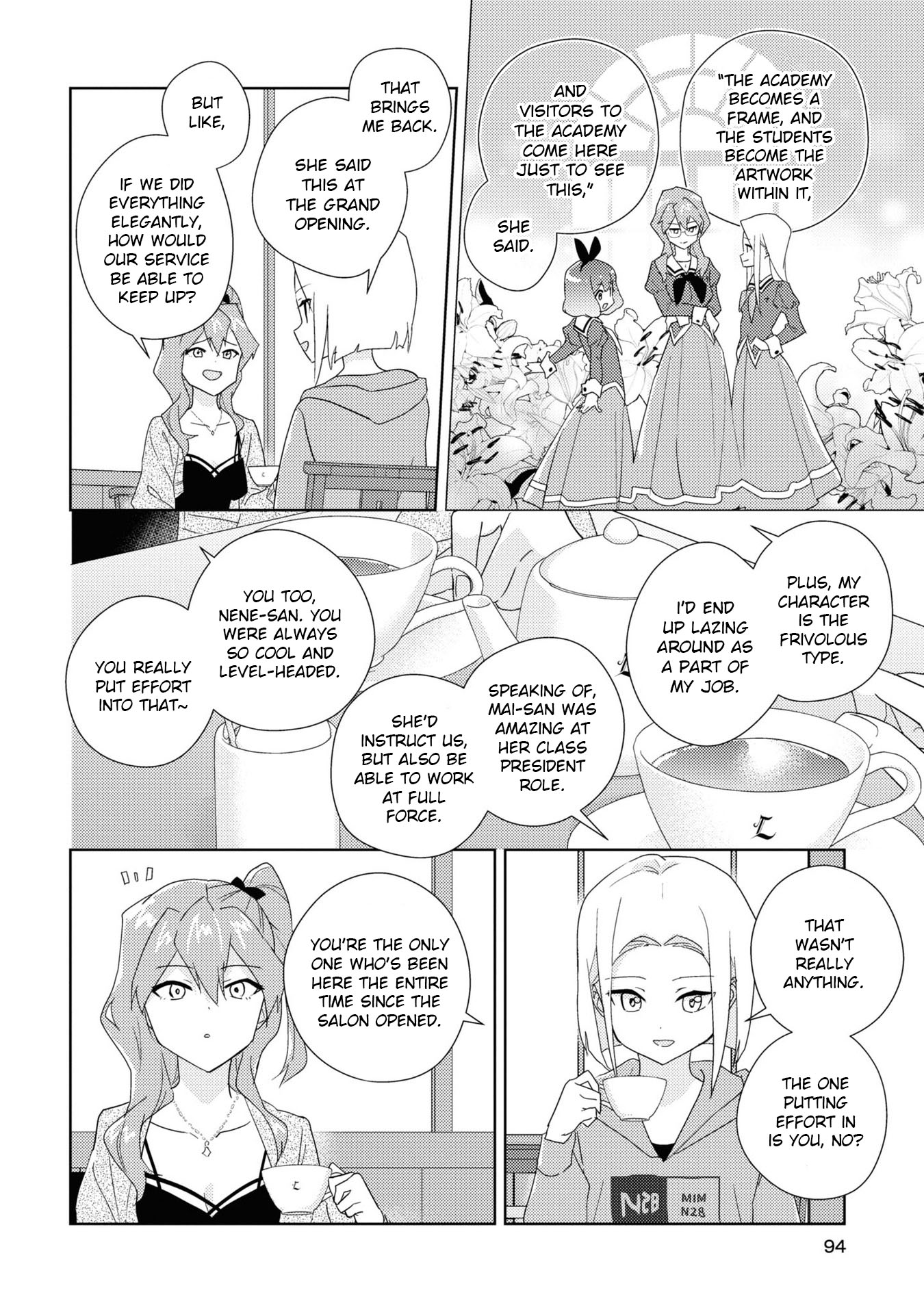 Watashi no Yuri wa Oshigoto desu! chapter 55 page 4