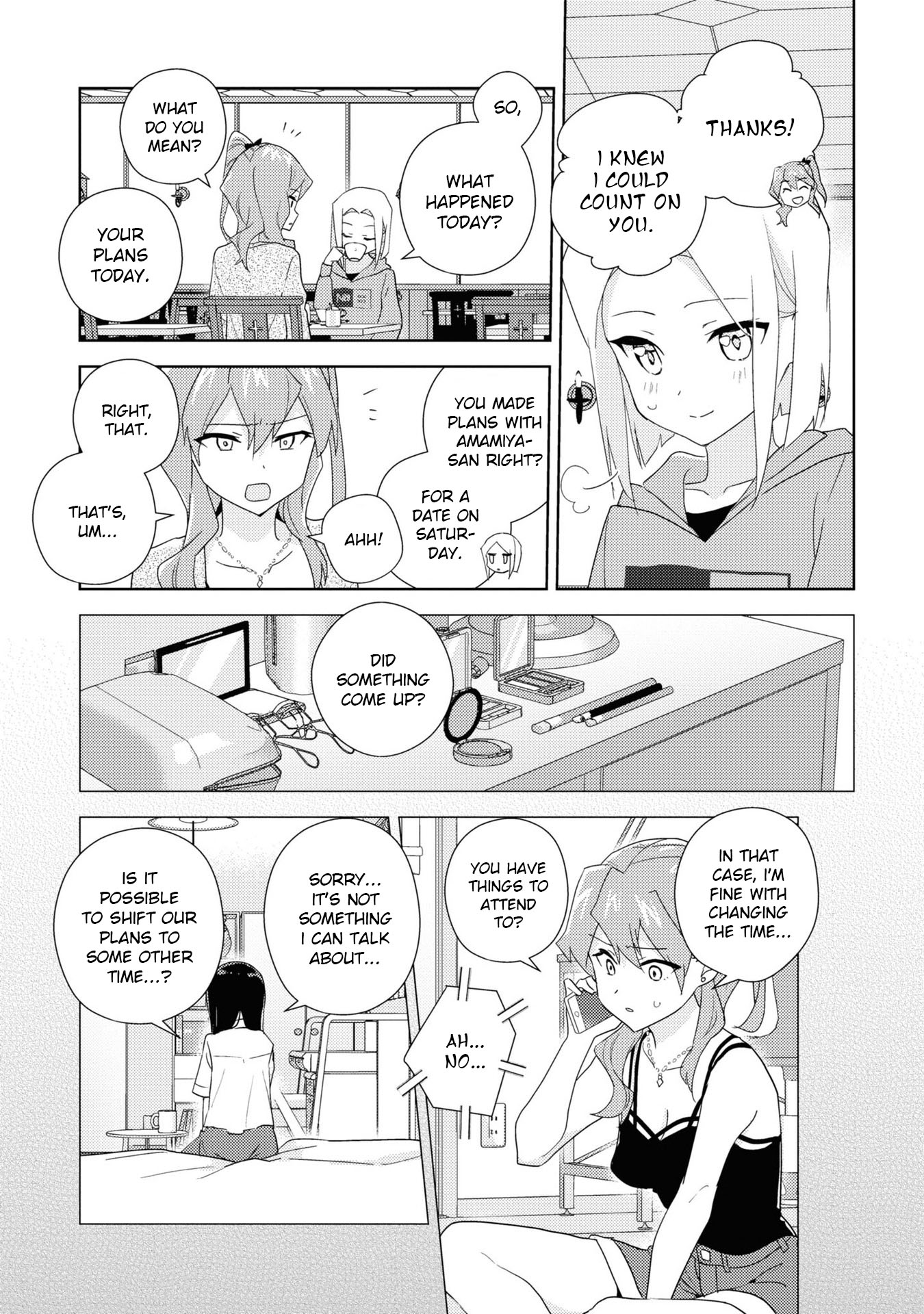 Watashi no Yuri wa Oshigoto desu! chapter 55 page 9