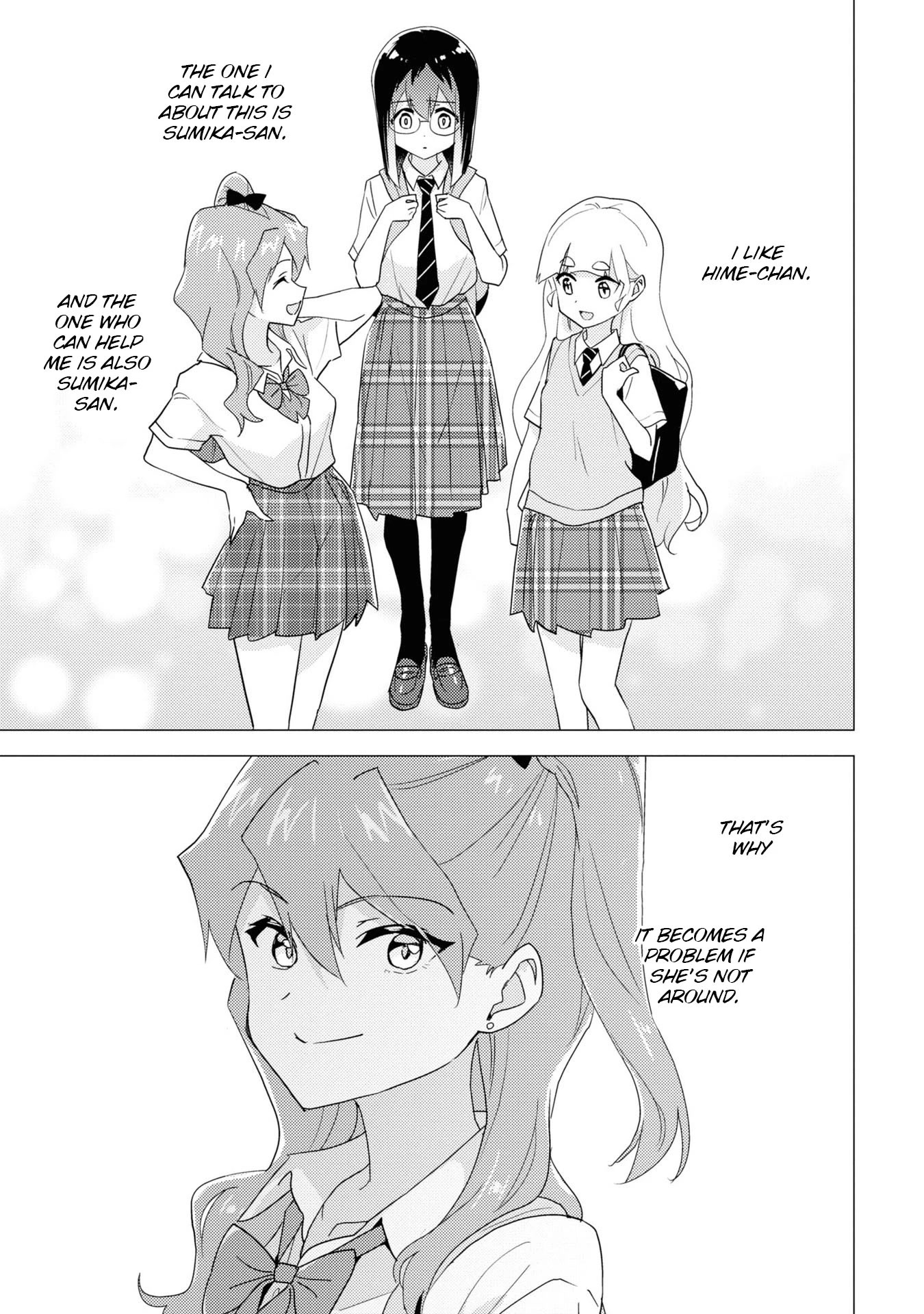 Watashi no Yuri wa Oshigoto desu! chapter 56 page 1