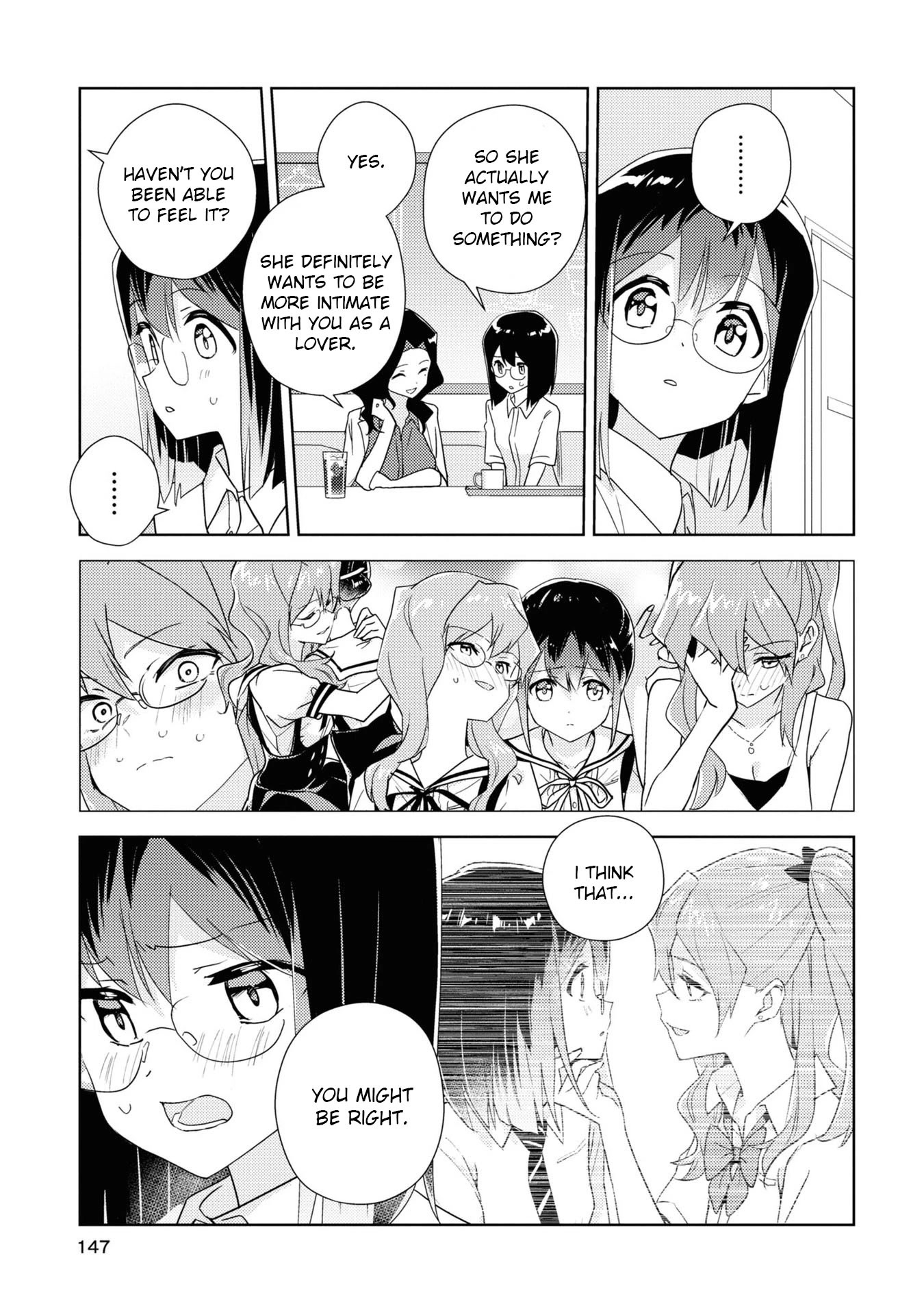 Watashi no Yuri wa Oshigoto desu! chapter 56 page 19