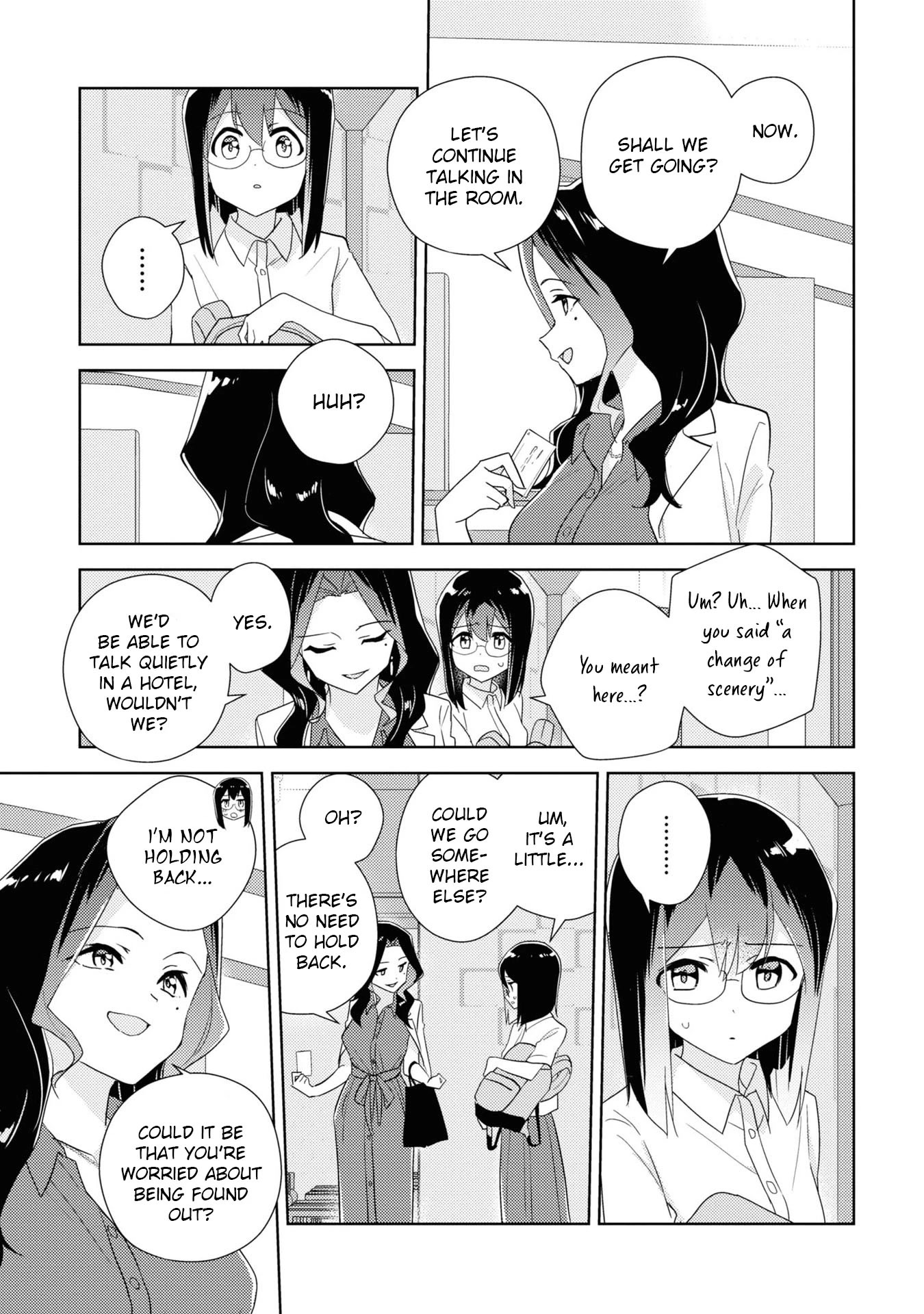 Watashi no Yuri wa Oshigoto desu! chapter 56 page 25