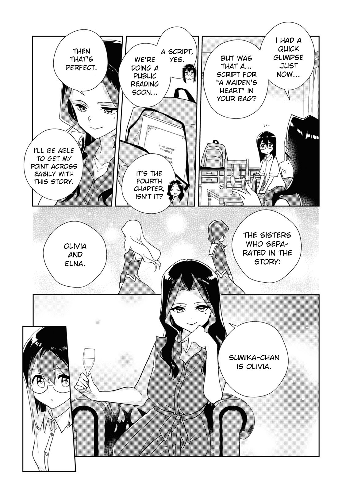 Watashi no Yuri wa Oshigoto desu! chapter 57 page 9