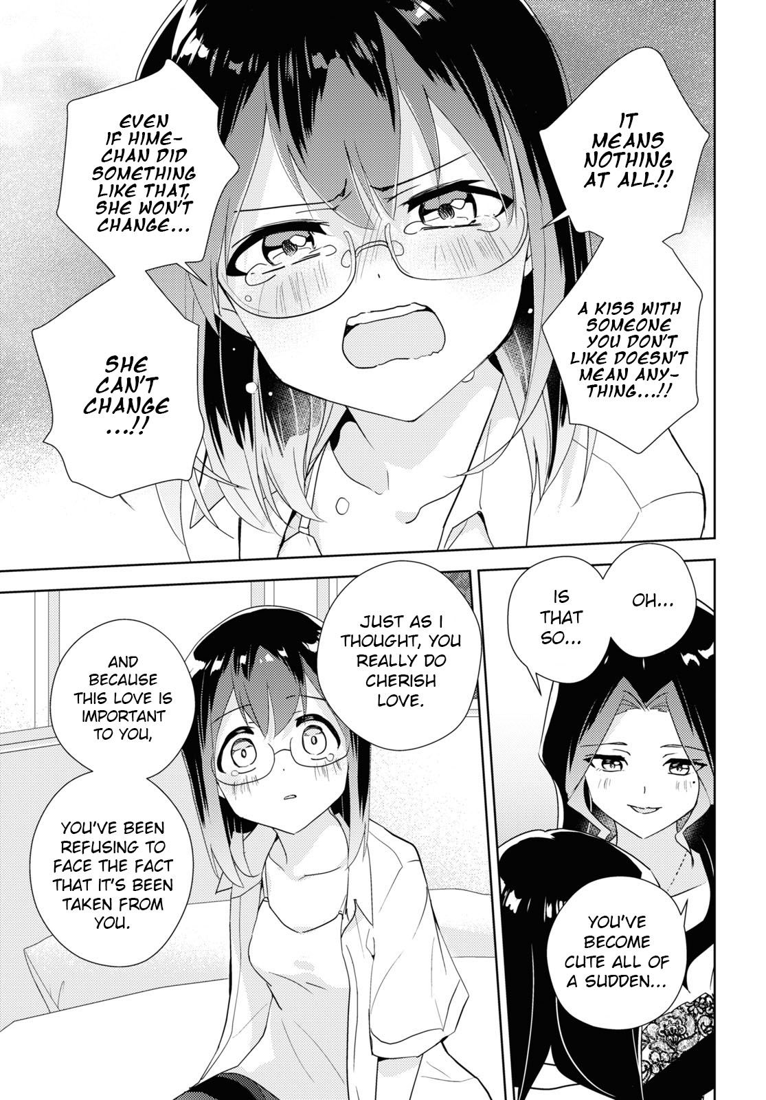 Watashi no Yuri wa Oshigoto desu! chapter 58 page 21