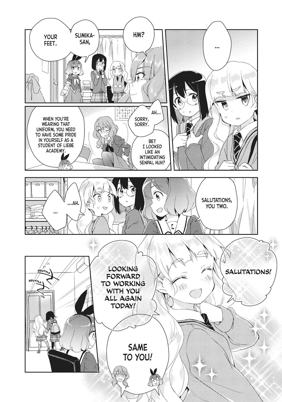 Watashi no Yuri wa Oshigoto desu! chapter 6 page 4