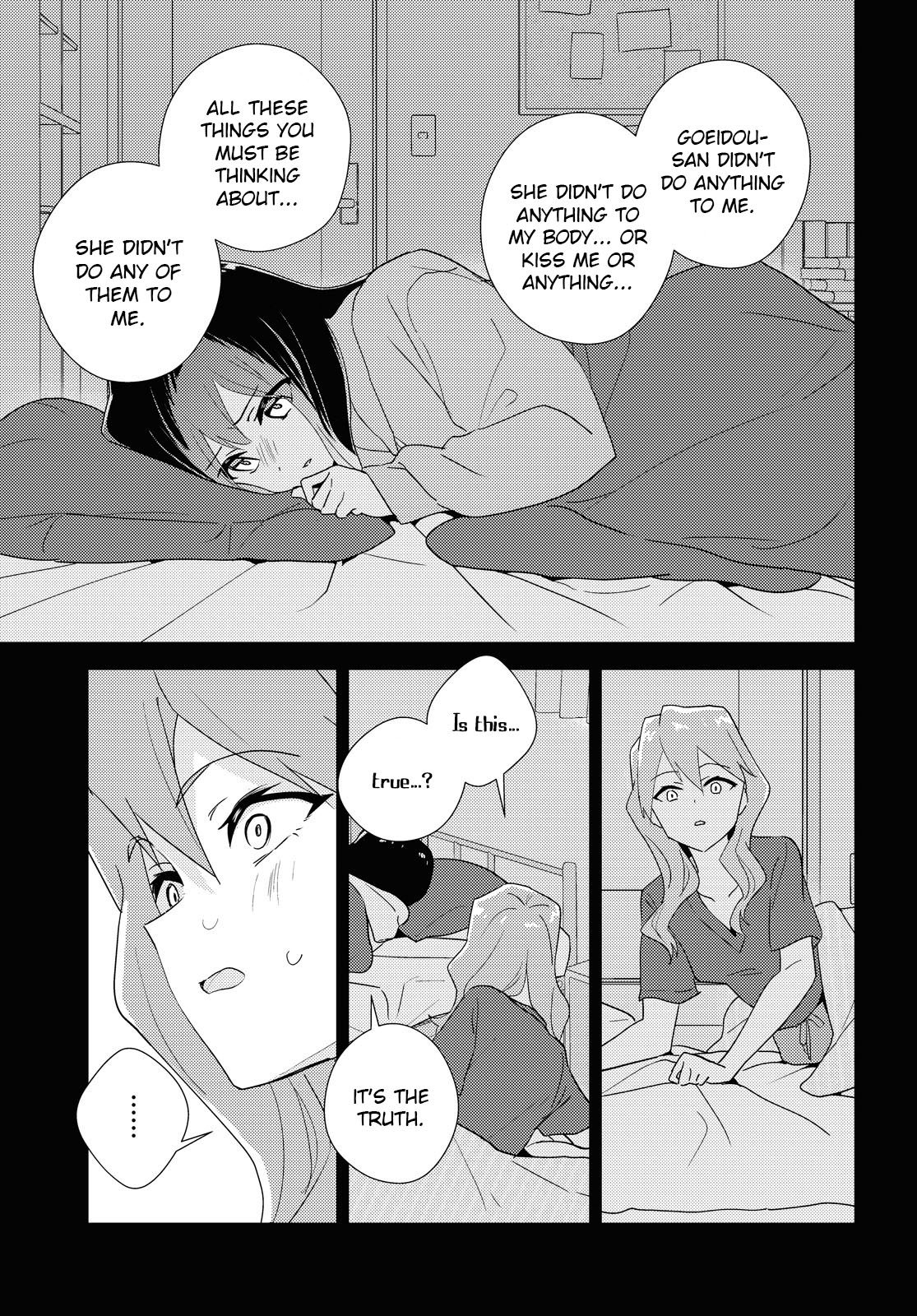 Watashi no Yuri wa Oshigoto desu! chapter 60 page 13