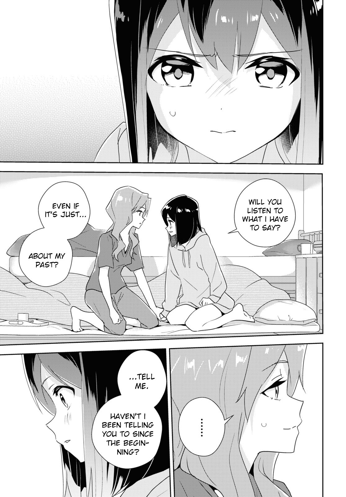 Watashi no Yuri wa Oshigoto desu! chapter 61 page 17