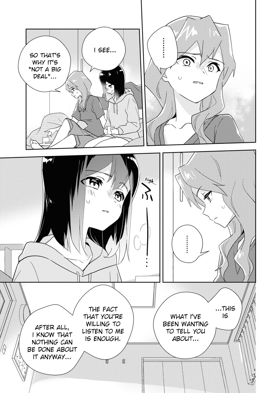 Watashi no Yuri wa Oshigoto desu! chapter 61 page 9