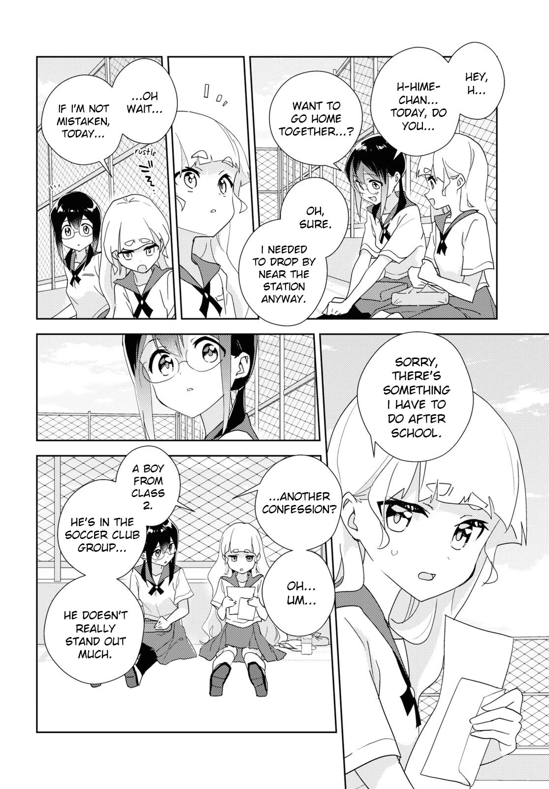 Watashi no Yuri wa Oshigoto desu! chapter 62 page 10