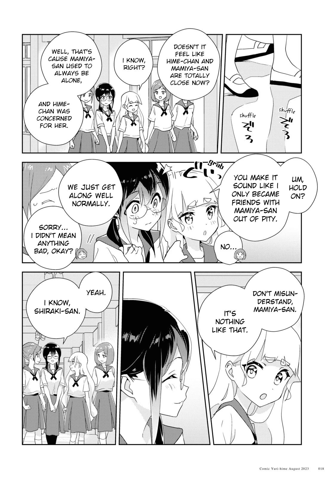 Watashi no Yuri wa Oshigoto desu! chapter 62 page 6