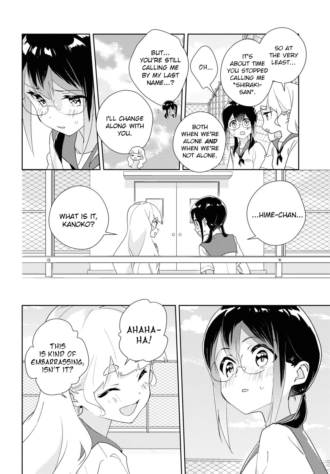Watashi no Yuri wa Oshigoto desu! chapter 62 page 8