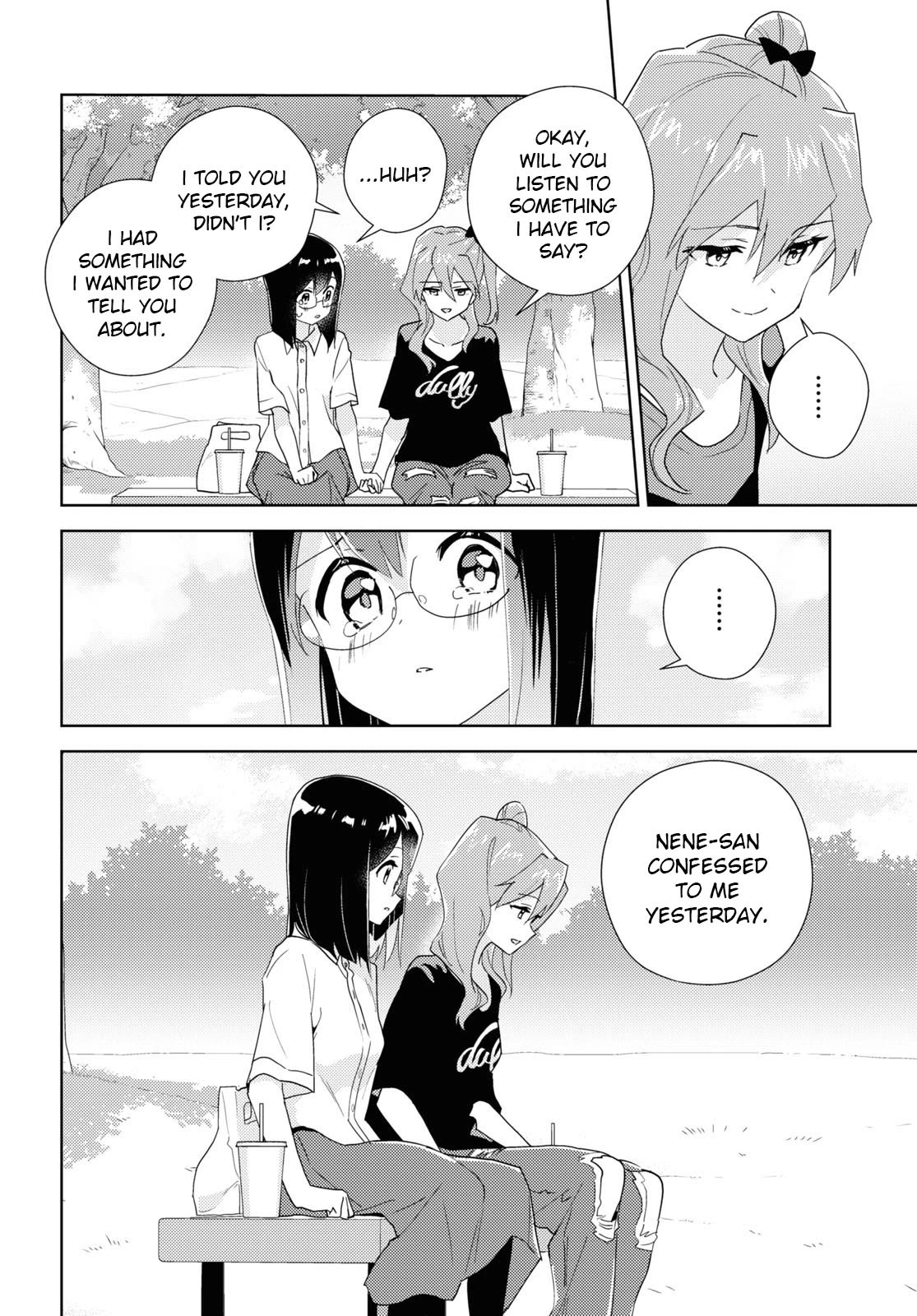 Watashi no Yuri wa Oshigoto desu! chapter 63 page 18