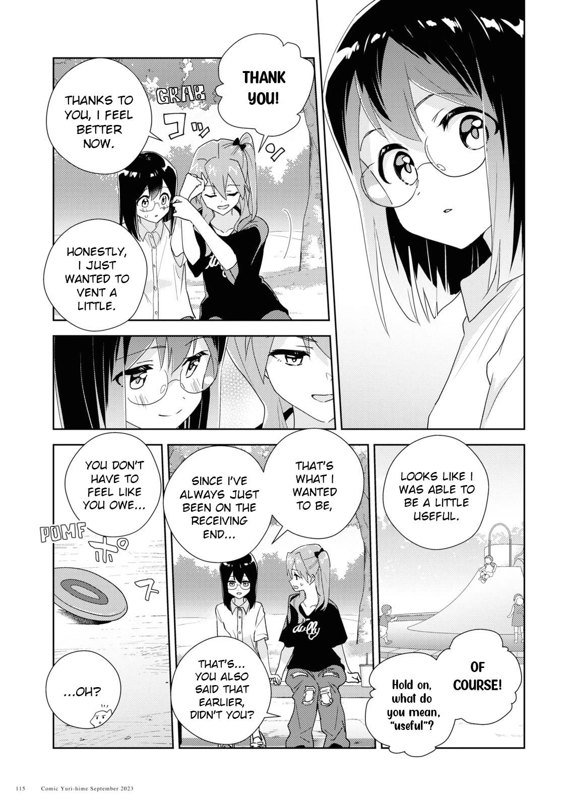 Watashi no Yuri wa Oshigoto desu! chapter 63 page 23
