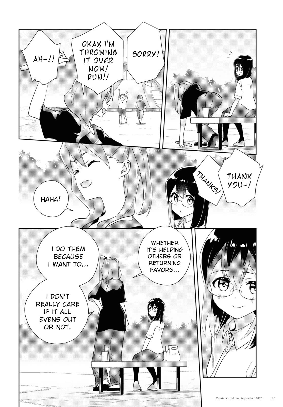 Watashi no Yuri wa Oshigoto desu! chapter 63 page 24
