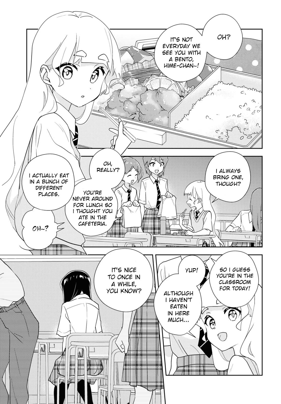 Watashi no Yuri wa Oshigoto desu! chapter 65 page 1
