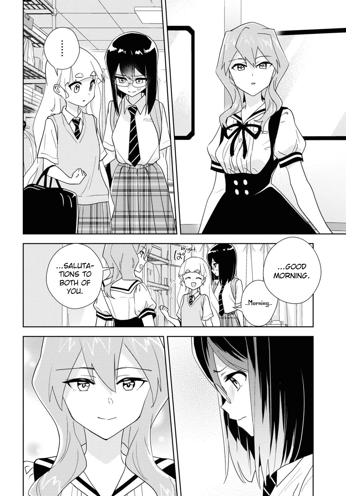 Watashi no Yuri wa Oshigoto desu! chapter 65 page 8