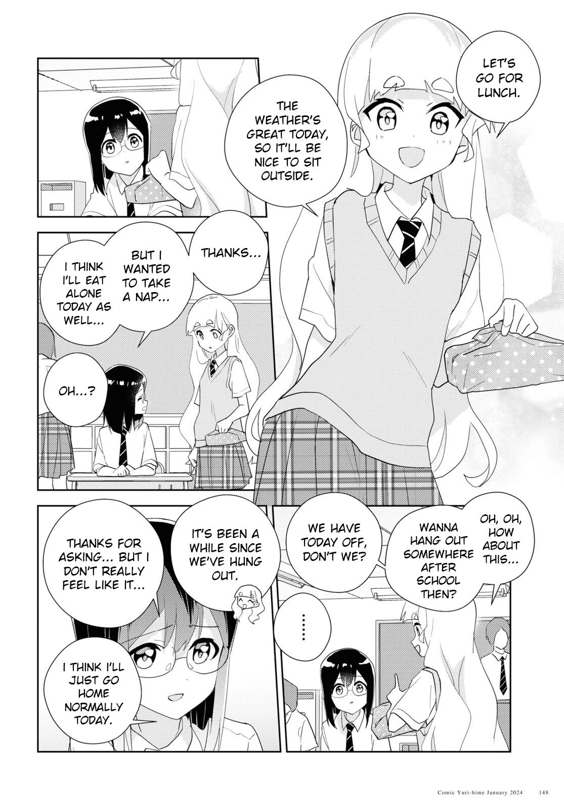 Watashi no Yuri wa Oshigoto desu! chapter 66 page 4