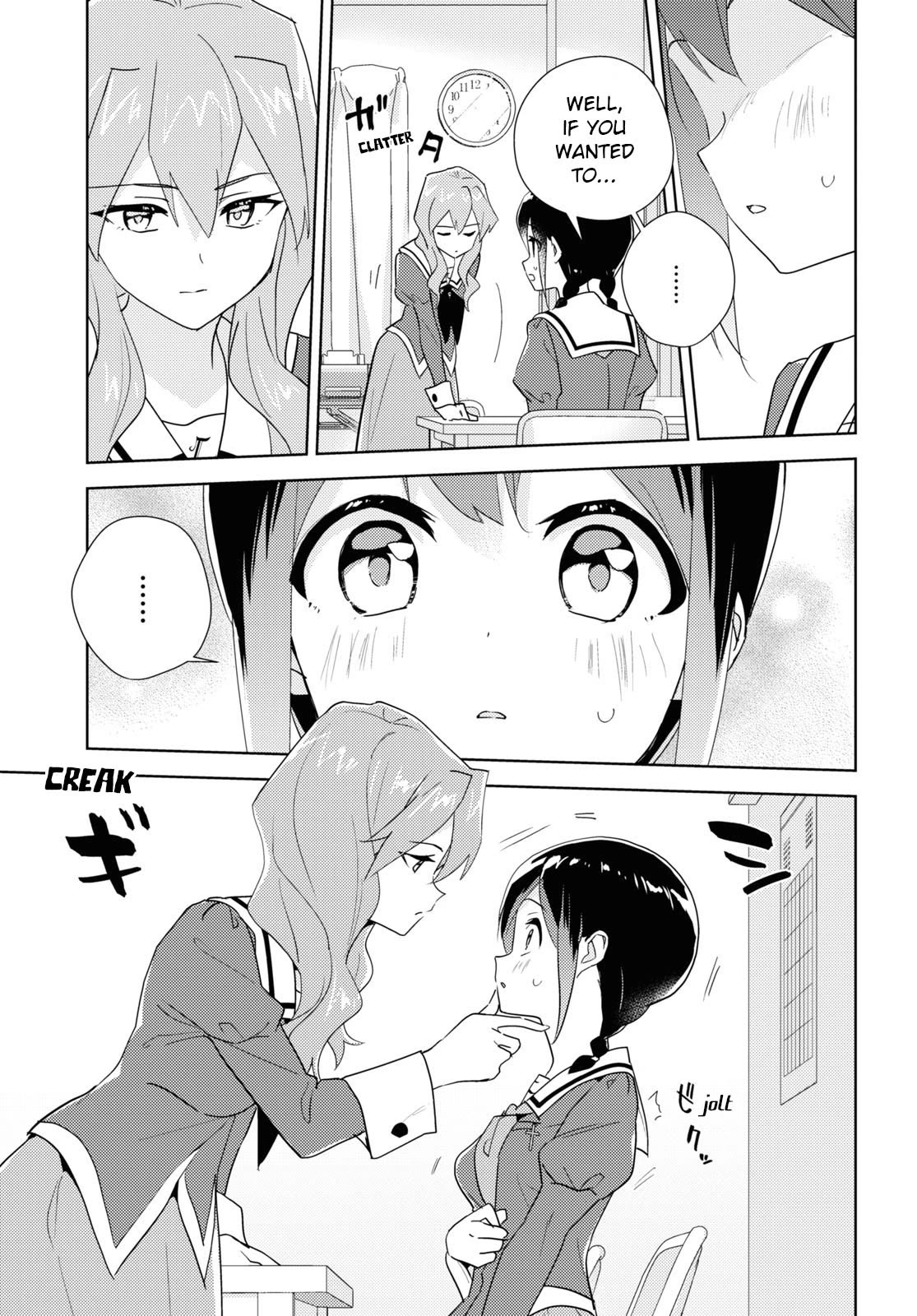 Watashi no Yuri wa Oshigoto desu! chapter 67 page 17