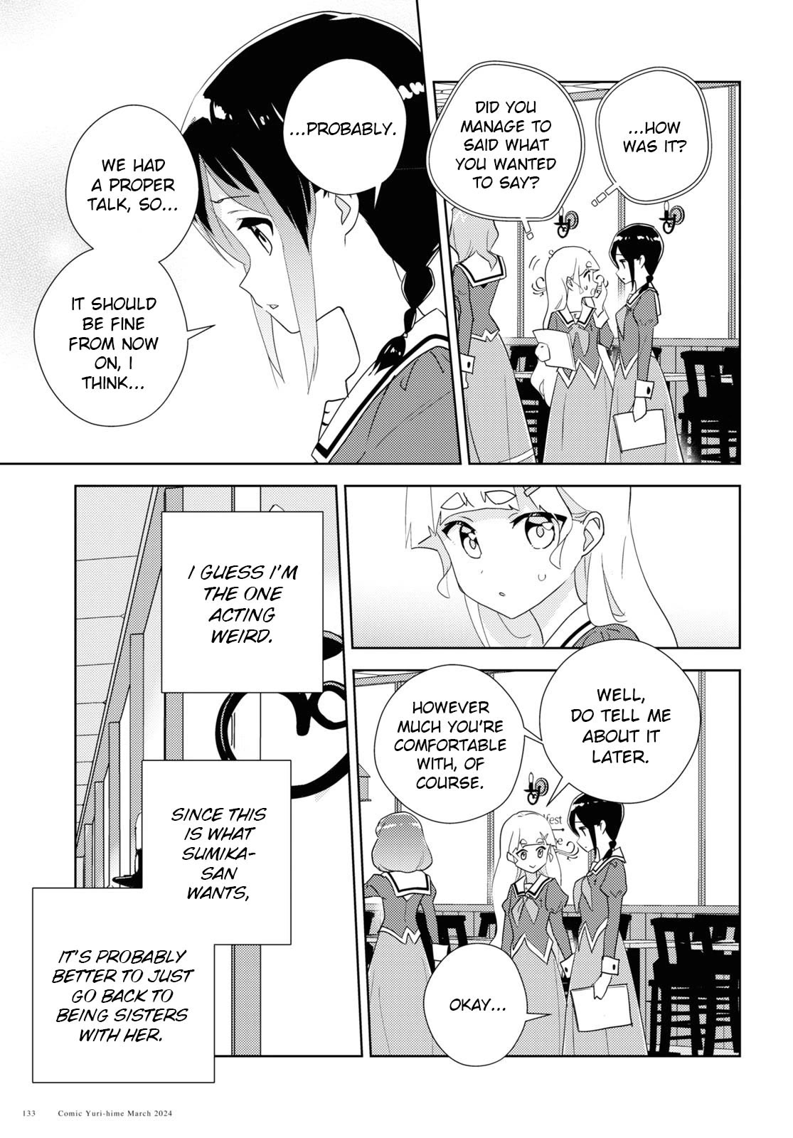 Watashi no Yuri wa Oshigoto desu! chapter 67 page 25