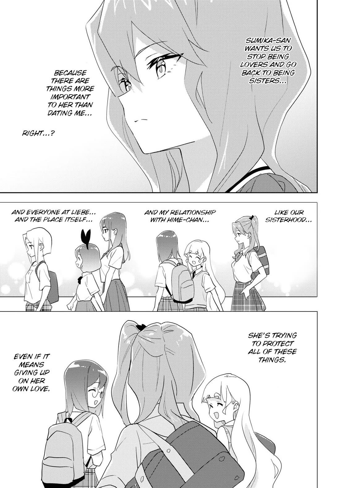 Watashi no Yuri wa Oshigoto desu! chapter 68 page 21