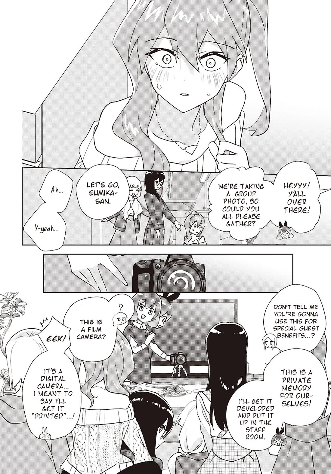 Watashi no Yuri wa Oshigoto desu! chapter 71 page 28