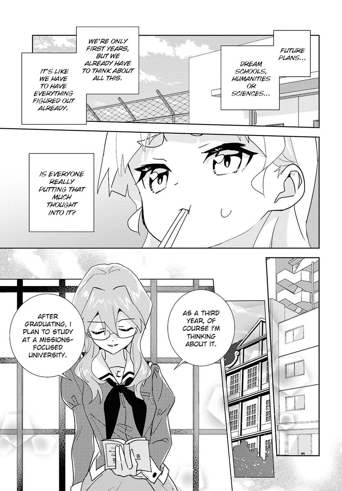 Watashi no Yuri wa Oshigoto desu! chapter 72 page 10