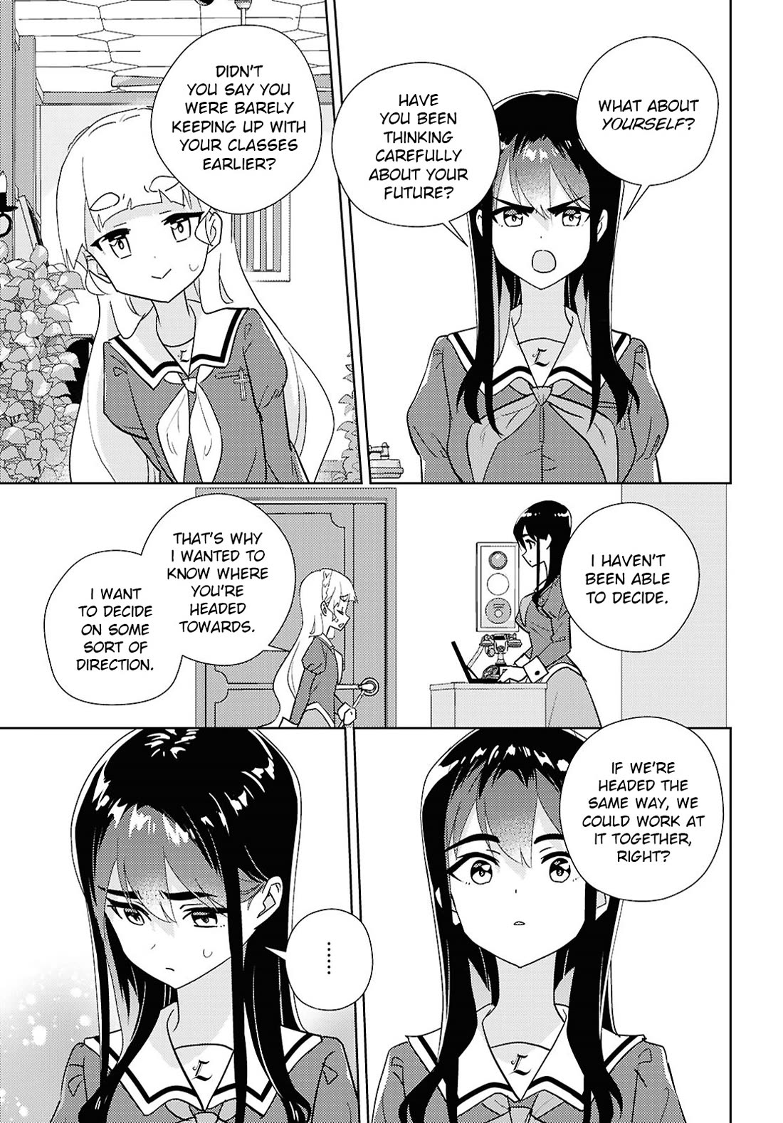 Watashi no Yuri wa Oshigoto desu! chapter 72 page 18