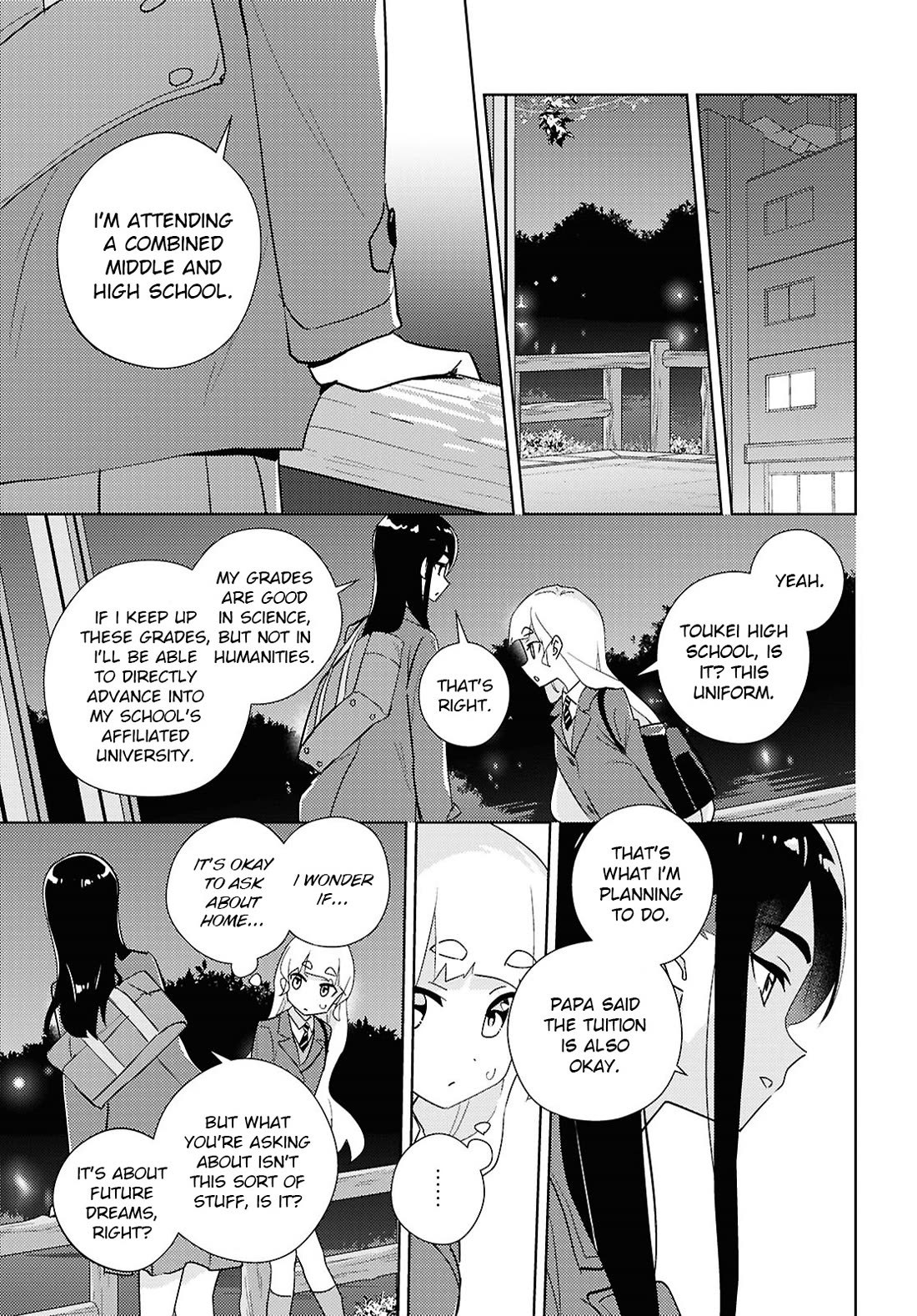 Watashi no Yuri wa Oshigoto desu! chapter 72 page 22