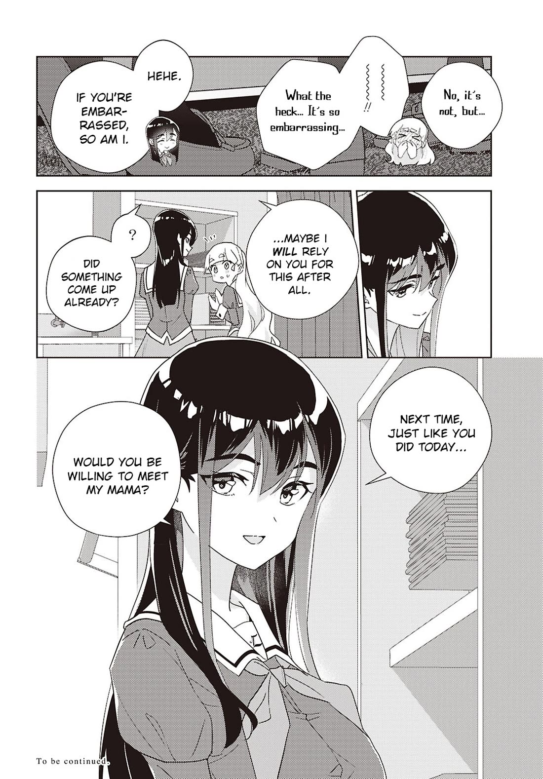 Watashi no Yuri wa Oshigoto desu! chapter 75 page 34