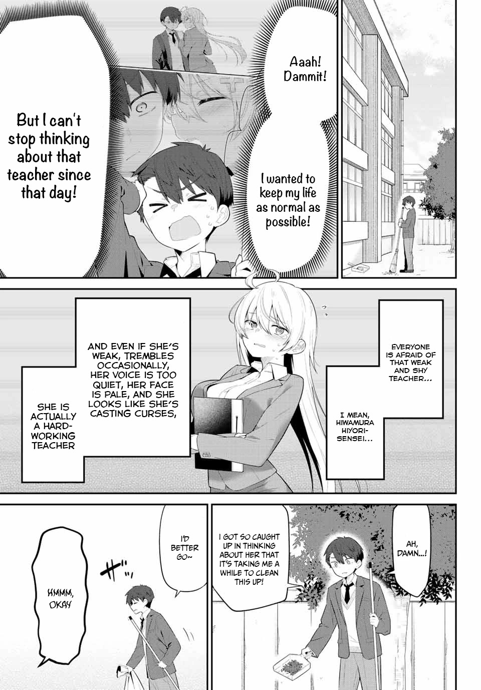 Weak-kneed Teacher chapter 2 page 4