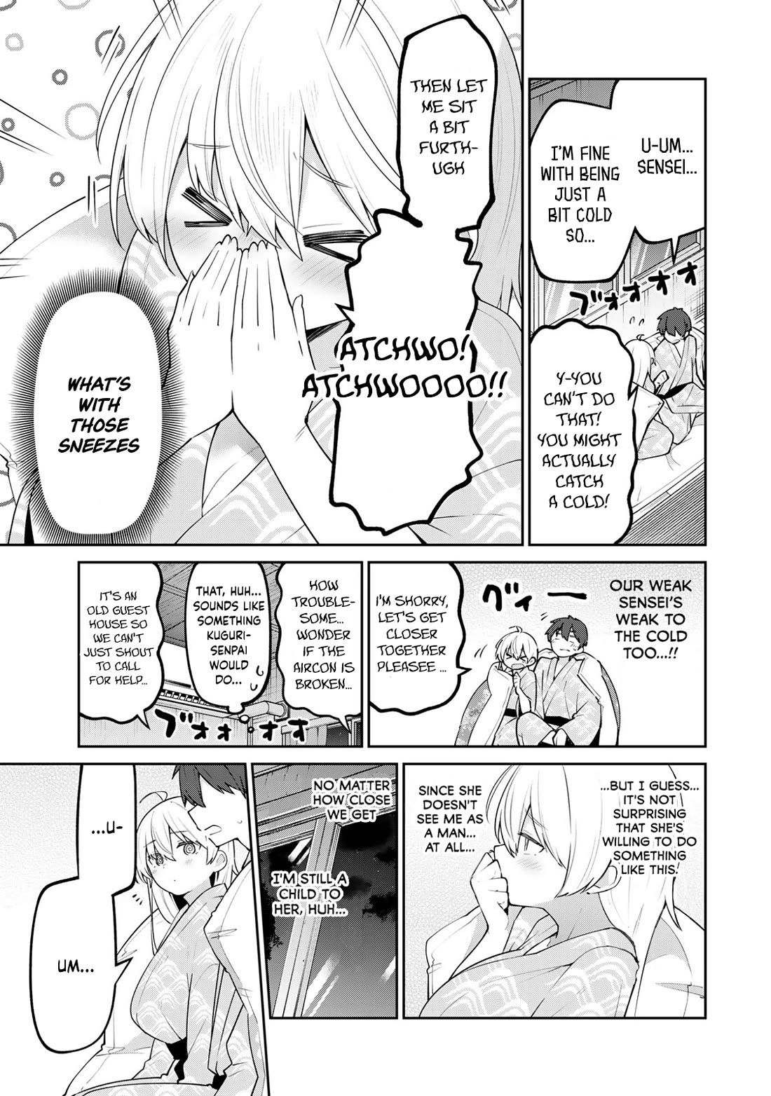 Weak-kneed Teacher chapter 30 page 10