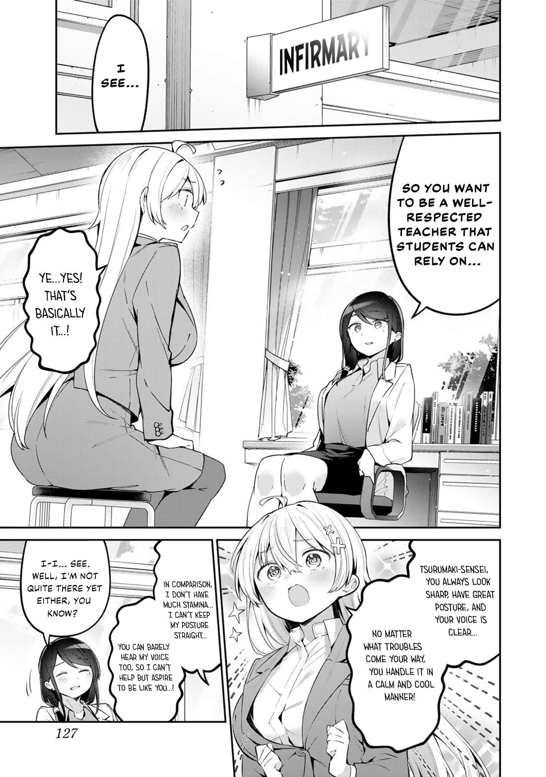 Weak-kneed Teacher chapter 67 page 3
